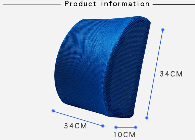 Coussin de Soutien Lombaire en Mémoire de Forme - Confort et Posture Optimale