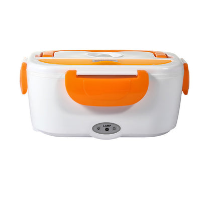 Lunchbox Chauffante 12V/220V en Acier Inoxydable - Avec Cuillère Intégrée