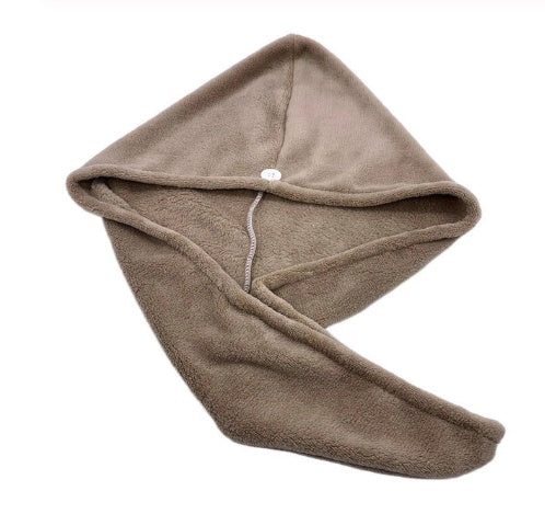 Pack Douche Femme - Une serviette microfibre - Une trousse de toilette suspendue - Une serviette pour cheveux - Un Kit boucles sans chaleur