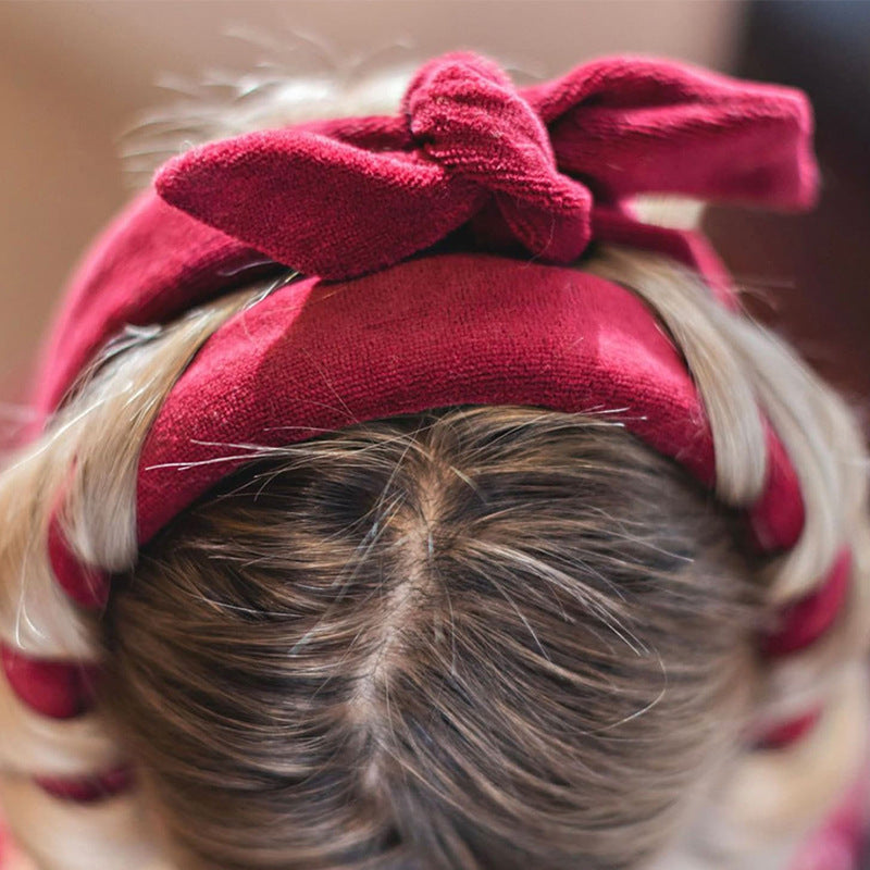 Pack Douche Femme - Une serviette microfibre - Une trousse de toilette suspendue - Une serviette pour cheveux - Un Kit boucles sans chaleur