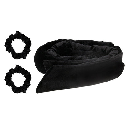 Pack Douche Femme - Une serviette microfibre - Une trousse de toilette suspendue - Une serviette pour cheveux - Un Kit boucles sans chaleur