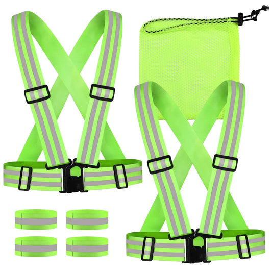 Gilet haute visibilité réfléchissant, pratique et confortable.