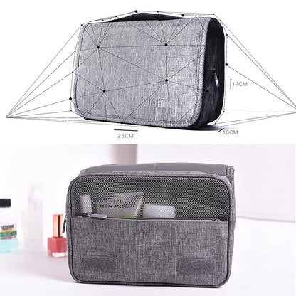 Trousse de toilette suspendue - Gardez vos affaires au sec et rangés sur la route