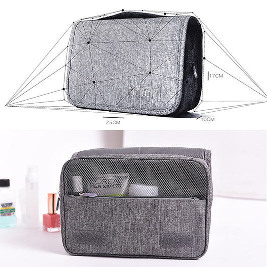 Trousse de toilette suspendue - Gardez vos affaires au sec et rangés sur la route