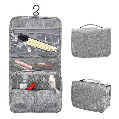 Trousse de toilette suspendue - Gardez vos affaires au sec et rangés sur la route